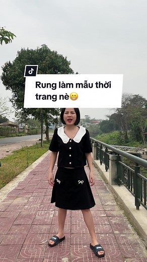 Rung làm mẫu thời trang cho Ngọc Bigsize đẹp lắm