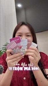 Trộn Màu Má Hồng Romand Xanh Đỏ Tím Vàng