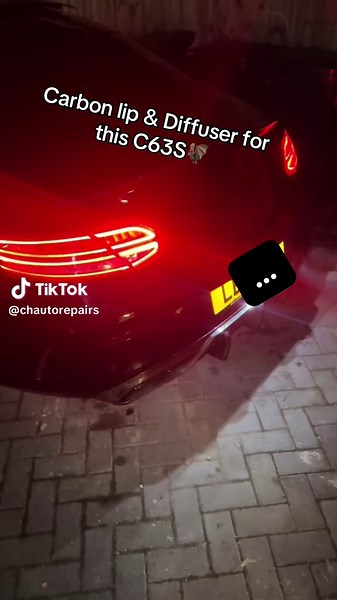 Carbon Diffuser & Spoiler Lip for this C63S🫡#c63s #carbon #carbonfibre #mechanic #mobilemechanic #thanet #canterbury #kent