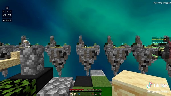 Minecraft Speedcubing Success After 50k Attempts