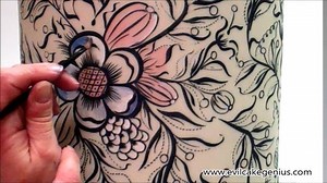 5 Cake Hand Painting Projects Made Easy! More Info: http://tinyurl.com/n766ylm | Evil Cake Genius