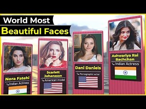 World Most Beautiful Faces comparison
