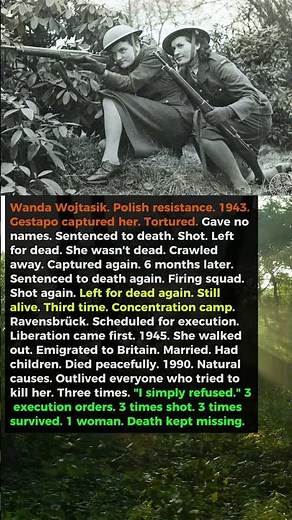 Female Resistance Fighter Was Executed 3 Times — and Survived All 3