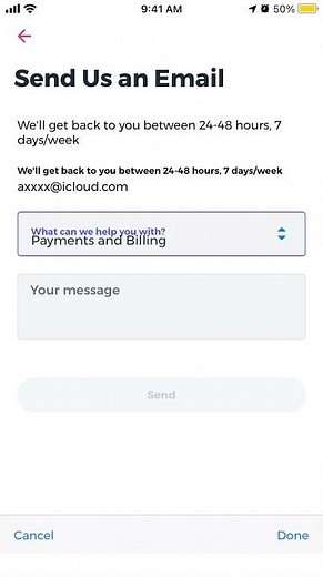 How to contact support in Ashley Madison app?