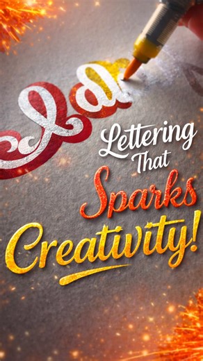 This lettering style will instantly inspire your creativity