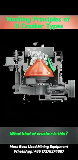 Curious about crusher types? 👀 Follow Mass Boss for insider mining gear tips! 🚜 #mining #crusher