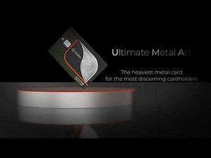 Take the premium payment experience to a new level with the Ultimate Metal Art Card