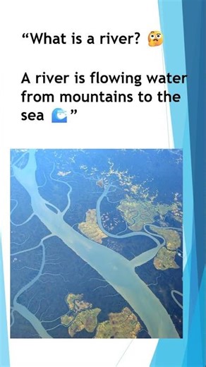 “Do You Know What a Tributary Is? 🤔🌊”