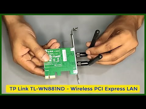 TP Link TL WN881ND Wireless PCI Express unboxing and Install in Windows 10 || WiFi LAN @ Tech BD