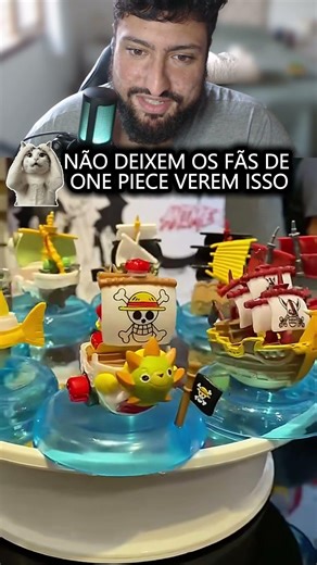 Não deixem os fãs de One Piece verem isso! 🥹⛵ #onepiece #netflix #anime