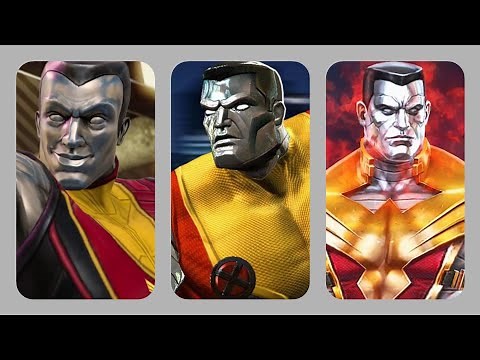"Colossus" Evolution in Video Games (Marvel Comics) (X-Men)
