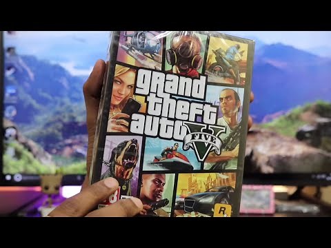 GTA 5 PC Unboxing ( Ultra graphics )