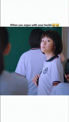 When you argue with your bestie😂 | Go Ahead Romantic Scene #shortsfeed #fy