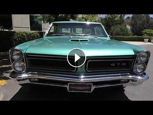1965 Pontiac GTO Tri-Power 4-Speed 455 V8 600hp Resto-Mod #Video