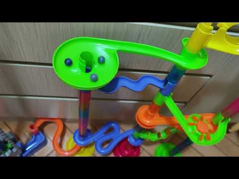 Insane Imaginarium Marble Run Race Motorized Elevator!