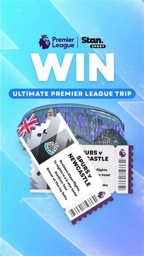 WIN the ultimate Premier League Trip for you & 3 mates 🤯✈️🤝ENTER HERE 👉 football.winwithstan.com.au/