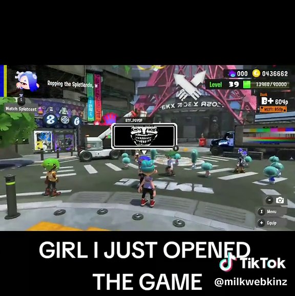 i opened up my copy of splatoon 3 and the evil man screamed at me w hyper realistic eyes #splatoon #splatoon3 #nintendo #creepypasta