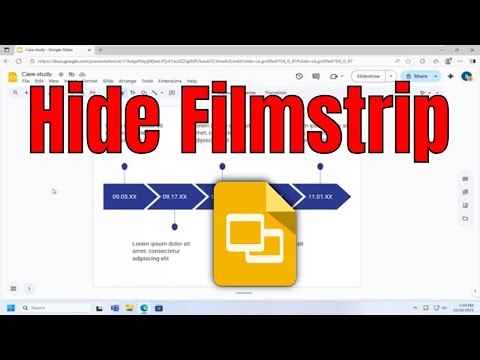 How To Hide Filmstrip on Google Slide Presentation [Guide]