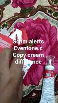 #sacme alert eventone .c copy creem #difrence between copy and original product #cosmetics #bcmas