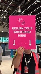 1.5M views · 19K reactions | Our wristbands are fully reusable. Please return them at the end of the show so they’re ready for @dhl_global to collect and redeliver. | Coldplay | Facebook
