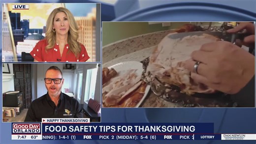 Food safety tips for Thanksgiving