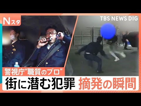 繁華街のカーチェイス/駐車場でコカイン所持/街に潜む犯罪摘発の瞬間 密着！警視庁自動車警ら隊【それスタ】｜TBS NEWS DIG