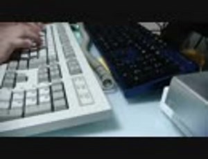 IBM 5576-002 メカニカルキーボード タイピング