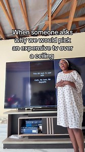 Answering Unanswerable Questions About TV vs. Ceiling Choice