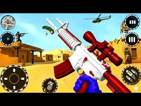 FPS Robot Shooter Strike Anti-Terrorist Shooting🚁🪂 New #2026​ Update Android GamePlay