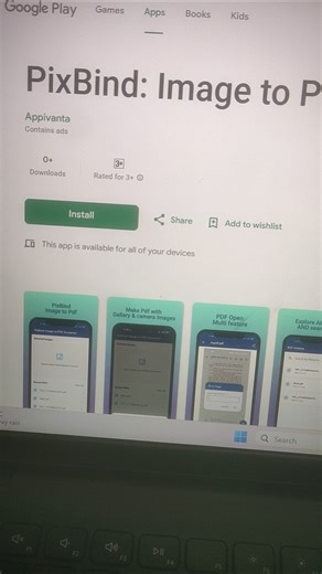 PixBind best images to pdf converter app #shorts #apps #pixbind