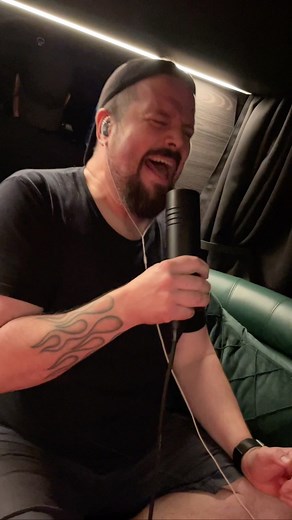 14K views · 212 reactions | We had some tremendous fun recording a new cover on the tour bus The whole gang will join in tomorrows video so stay tuned #frogleap #tourrecording | Frog Leap Studios | Facebook