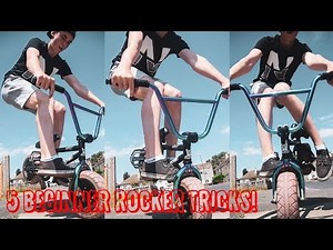 5 BEGINNER ROCKER BMX TRICKS!