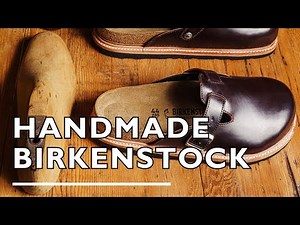 Handmade Shell Cordovan Good Year Welted Birkenstock Boston