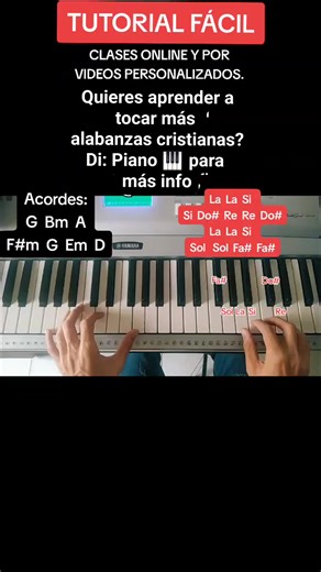 Yo te busco - Marcos Witt Tutorial Fácil de Piano/Teclado Alabanzas Cristianas 🎹🙏 #Piano #Musica #musicacristiana #cristianos #jesus #amen #adoracion #alabanzas #pianist #cristo #jesucristo #Evangelio #teclado #tuto #hagamosviralajesus #reels #viral Fe - Biblia - Amor - Amén - Dios - Jesus | Piano Professional