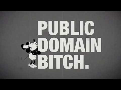[adult swim] Steamboat Willie (Mickey Mouse) PUBLIC DOMAIN BITCH. Bumper (1/7/24)