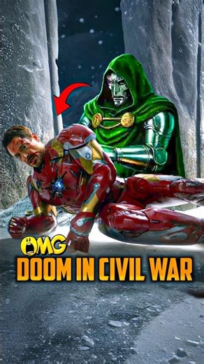 OMG 😱 Doctor Doom in Captain America Civil War 😱🔥 #marvel #avengersdoomsday #ironman