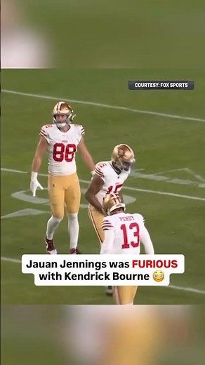 Jauan was not happy with the 49ers taking a timeout 😬 | NBC Sports Bay Area