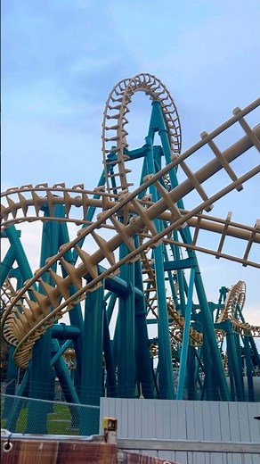 Canadas Wonderlands Newest Attractions Progress The Dare Deviler! #canadaswonderland #shorts