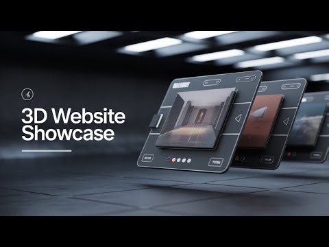 🌐 3D Coverflow – Modern Animated Website