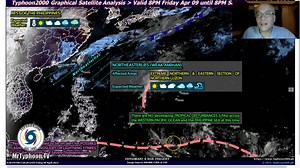 4.7K views · 234 reactions | T2K Tropical Weather Analysis for Apr...