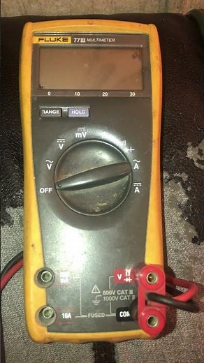 My Fluke 77 III multimeter which I’ve had for decades.