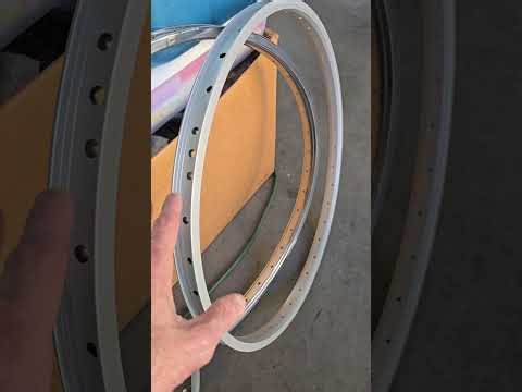 Broken spokes here's my solution plus how to polish anodized aluminum to get a chrome like finish