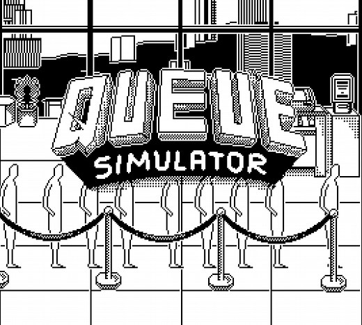 queue simulator (playdate) by osuika