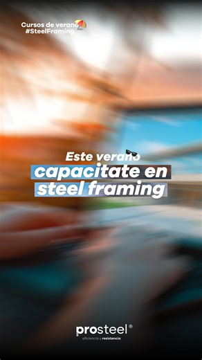 ⚡️ Mientras algunos bajan un cambio… otros se adelantan. 😎 Capacitate en una de las áreas más demandadas de la construcción y arrancá el año con ventaja real 💥 ☀️ Escuela de Verano #PROSTEEL - Nivel 01 👉 ideal si querés iniciarte en el Steel Framing - Nivel 07 👉 si ya estás en el rubro y querés modelar profesionalmente con CYPE 🧠 Ambos niveles incluyen: 💻 Cursado 100% online con clases en vivo 📹 Acceso a clases grabadas 💬 Consultas 24/7 📚 Contenido actualizado 🏅 Certificación reconocid