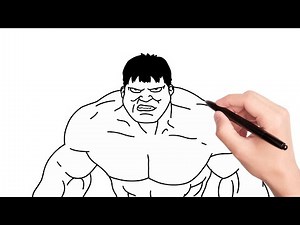 Learn How to Draw The Hulk: Easy Step-by-Step Tutorial