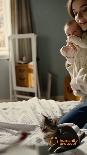 95K views · 486 reactions | Cat Saves Baby From Collapsing Ceiling Fan | Jessica Fontaine | Facebook