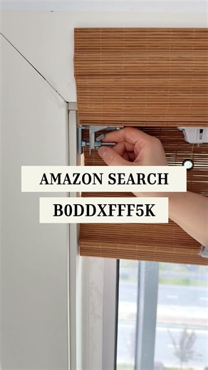 🥰 Amazon Search B0DDXFFF5K. 🎋 No-Drill Bamboo Roman Shades - A perfect blend of natural beauty and convenience! ✨ Elegant bamboo design brings a touch of nature indoors. No-drill quick installation is ideal for renters and homeowners, leaving no marks and preserving walls. Instantly elevate your room’s ambiance! Click the link in bio🔗 to learn more. #bambooromanshades #nodrillblinds #windowtreatments #amazonhomefinds | LazBlinds