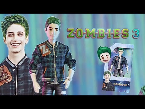 Disney Zombies 3 Signature Zed doll review 🧟‍♂️