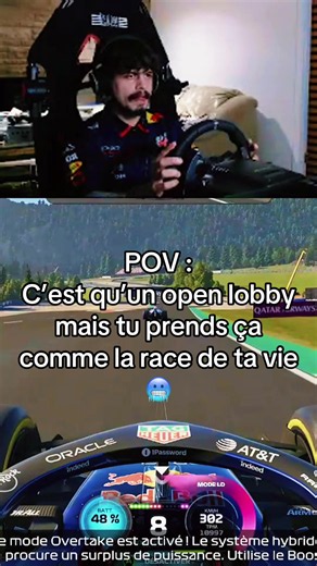 C’est qu’un open lobby mais tu prends ça comme la race de ta vie