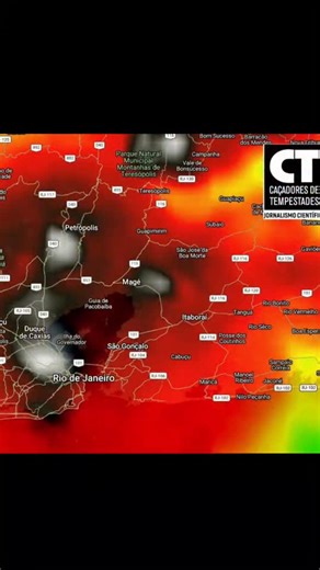 Caçadores de Tempestades - Jornalismo Científico on Instagram: "🚨Boletim da noite, (01a 3/01) Alerta TEMPO SEVERO- RJ ‼️ ⚠️ATIVIDADE CONVECTIVA SCM forte no RJ (tempestades severas), MG e ES nas próximas 48 horas! ⛈️Alerta de chuvas intensas em curto espaço de tempo, trovoadas e queda de granizo ⛈️⚡️🌪 🚨ATENÇÃO estão previstos nos modelos parâmetro (SCP) e ( STP) de "supercélulas e tornados" com eventuais prejuízos às populações. Fonte de pesquisa: NOAA (National Oceanic and Atmospheric Admini